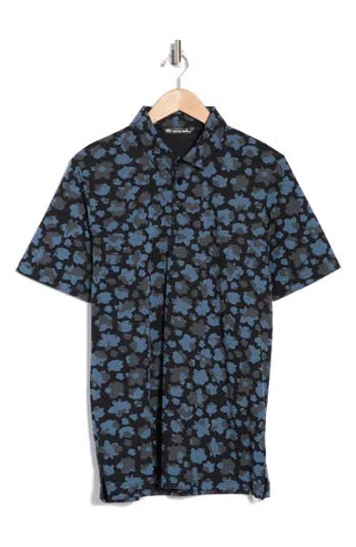 Travismathew By The Warf Short Sleeve Polo In Black