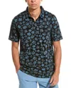 Travismathew By The Warf Short Sleeve Polo In Black