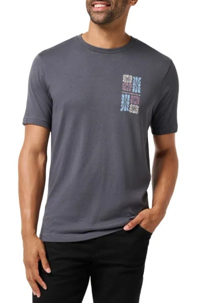 Travismathew Cabana Cotton Graphic T-shirt In Black