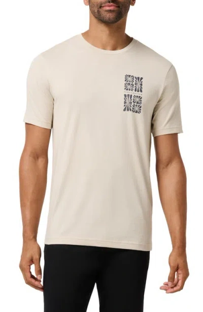 Travismathew Cabana Cotton Graphic T-shirt In Neutral