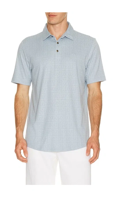 Travismathew Cabana Polo In Blue