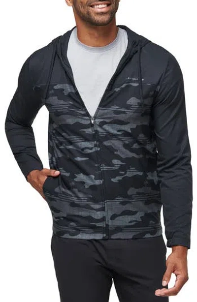 TRAVISMATHEW TRAVISMATHEW CAMO ZIP HOODIE