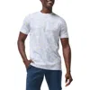Travismathew Cancel All Calls Palm Print T-shirt In White