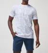 Travismathew Cancel All Calls Tee In White In White