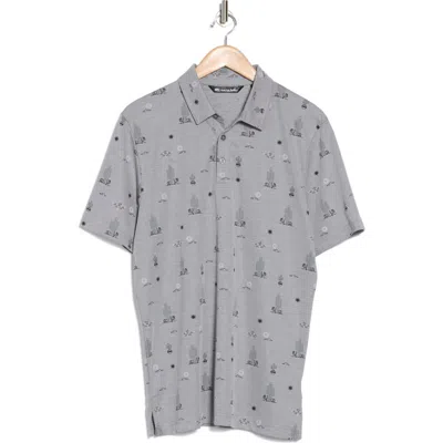 Travismathew Candy Shores Polo In Grey