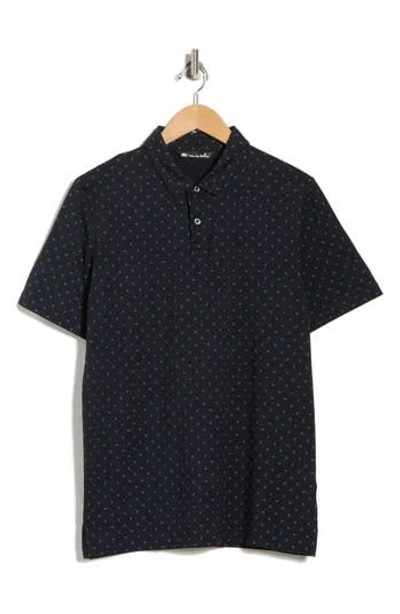Travismathew Cape Verde Knit Polo In Black