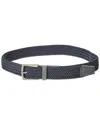 Travismathew Cheers 2.0 Woven Elastic Belt In Blue