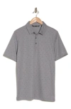 Travismathew Cliff Jumping Polo In Heather Medium Grey