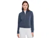 Travismathew Cloud Half Zip Pullover In Blue
