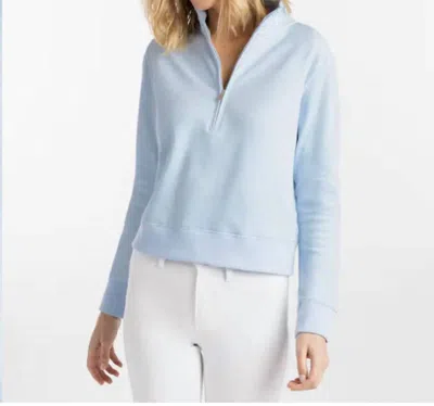 Travismathew Cloud 1/2 Zip Pullover In Heather Kentucky In Multi