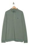 Travismathew Cloud 2.0 Quarter Zip Pullover In Laurel