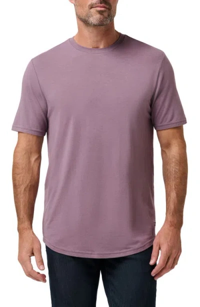 Travismathew Cloud Crewneck T-shirt In Purple