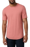 Travismathew Cloud Crewneck T-shirt In Pink