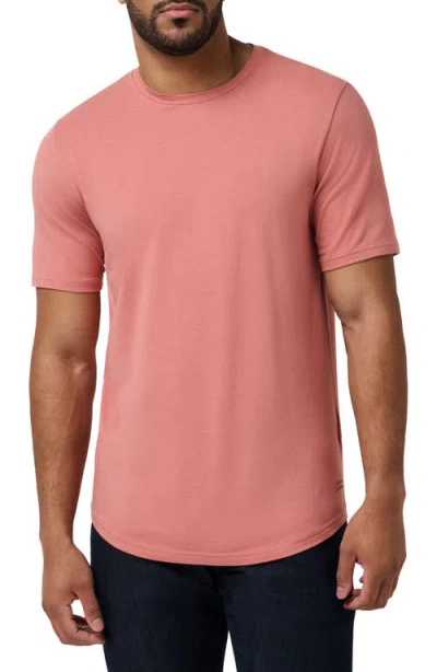 Travismathew Cloud Crewneck T-shirt In Pink