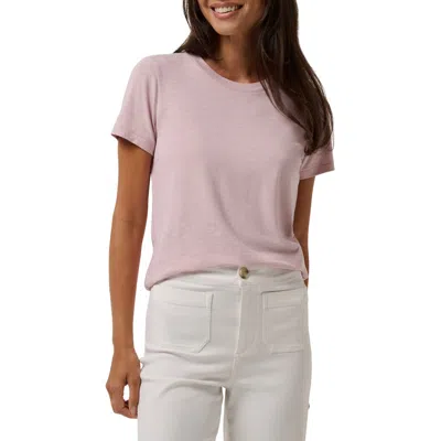 Travismathew Cloud Crewneck T-shirt In Pink