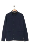 Travismathew Cloud Denim Jacket In Blue Nights