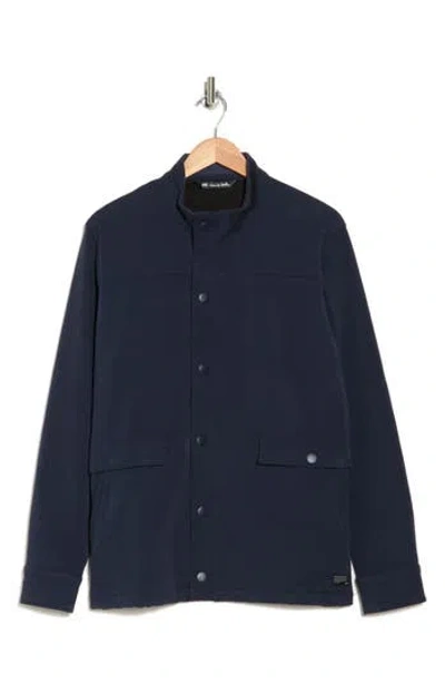 Travismathew Cloud Denim Jacket In Blue Nights
