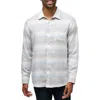 Travismathew Cloud Flannel Button-up Shirt In Oxford Tan