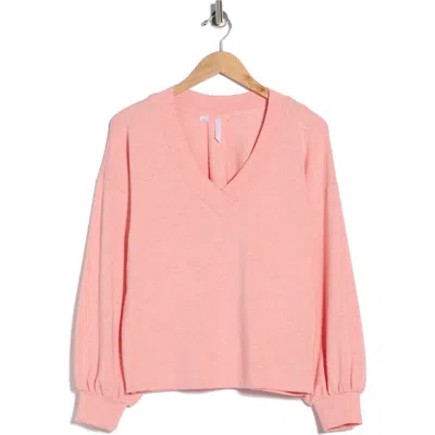 Travismathew Cloud French Terry Pullover Sweatshirt In Pink