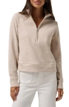 Travismathew Cloud Half Zip Pullover In Neutral