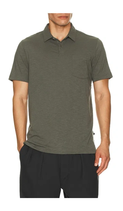 Travismathew Cloud Polo In Green