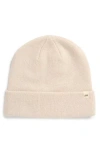 Travismathew Cloud Ribbed Beanie In Moonbeam