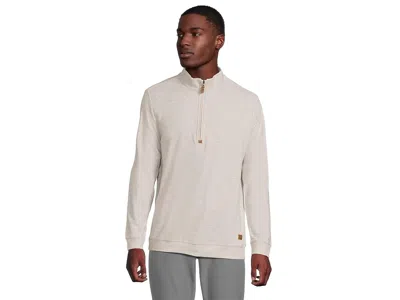 Travismathew Cloud Sweater 1/4 Zip In Neutral