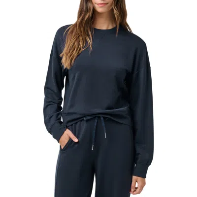 Travismathew Cloud Sweatshirt In Navy Blazer