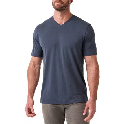Travismathew Cloud V-neck T-shirt In Blue