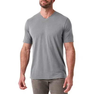 Travismathew Cloud V-neck T-shirt In Gray