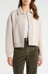 Travismathew Cloudscape Button-up Jacket In Neutral