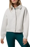 Travismathew Cloudscape Button-up Jacket In Gray