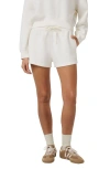 Travismathew Cloudscape Sweat Shorts In White