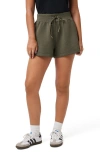 Travismathew Cloudscape Sweat Shorts In Green