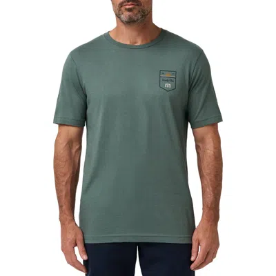 Travismathew Club Charm Graphic T-shirt In Green