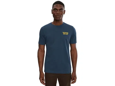 Travismathew Club Dues Cotton Graphic T-shirt In Blue