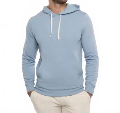 Travismathew Coastal Cloud Hoodie In Ash Blue