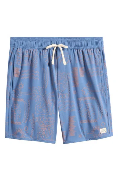 Travismathew Coastal Prestige Board Shorts In Black