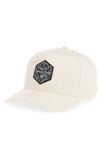 Travismathew Co-captain Snapback Baseball Cap In Neutral