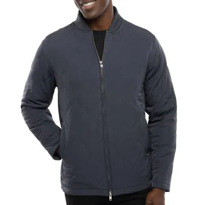 Travismathew Come What May Jacket In Ebony In Blue