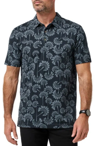 Travismathew Comfortknit Breeze Floral Polo In Multi