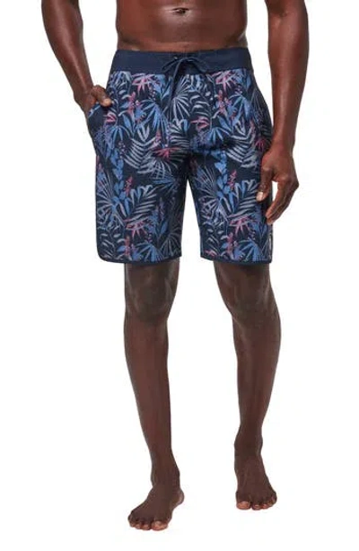 Travismathew Cool As A Coconut Board Shorts In Total Eclipse