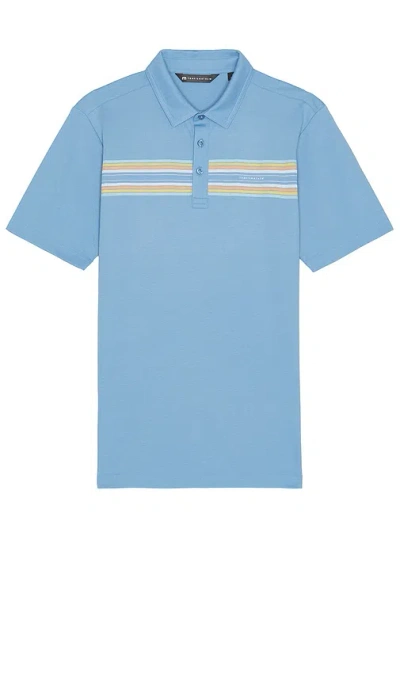 Travismathew Coral Beds Polo Shirt In Quiet Harbor