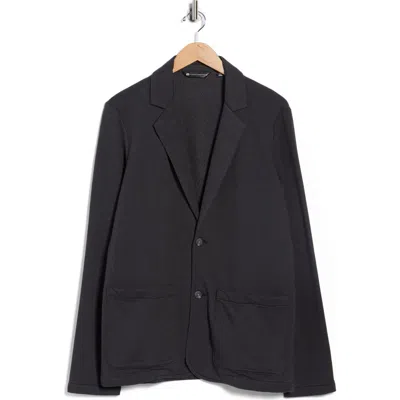 Travismathew Counsman Stretch Knit Blazer In Black