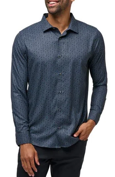 Travismathew Country Mile Floral Button-up Shirt In Multi
