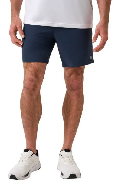 Travismathew Court Ready Active E-waist Shorts In Blue