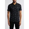 Travismathew Cove Dive Polo In Black