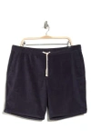 Travismathew Cuddy Cabin Drawstring Shorts In Black