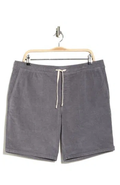 Travismathew Cuddy Cabin Drawstring Shorts In Gray