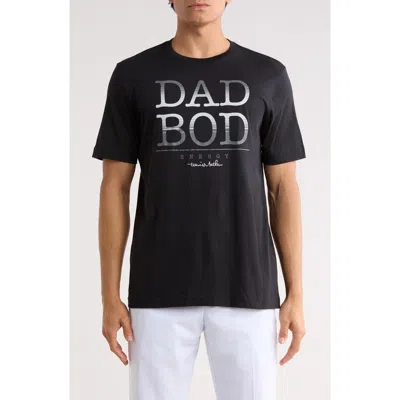 Travismathew Dad Bod Graphic T-shirt In Black